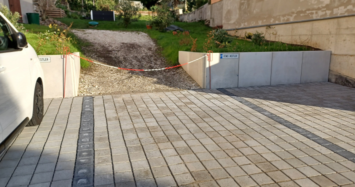 Eigener Parkplatz für unsere Gäste